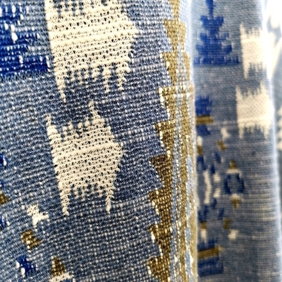 Hollister Women's One Size Boho Tribal Blouse - Picture 7 of 11